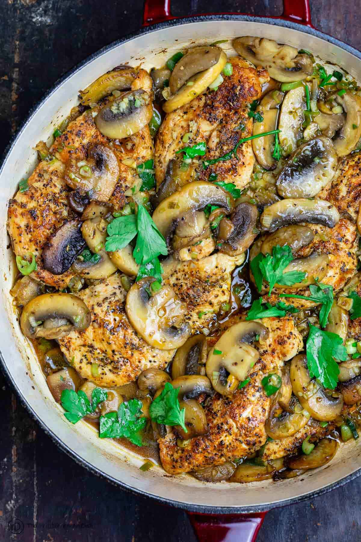 Baked Chicken with Mushroom