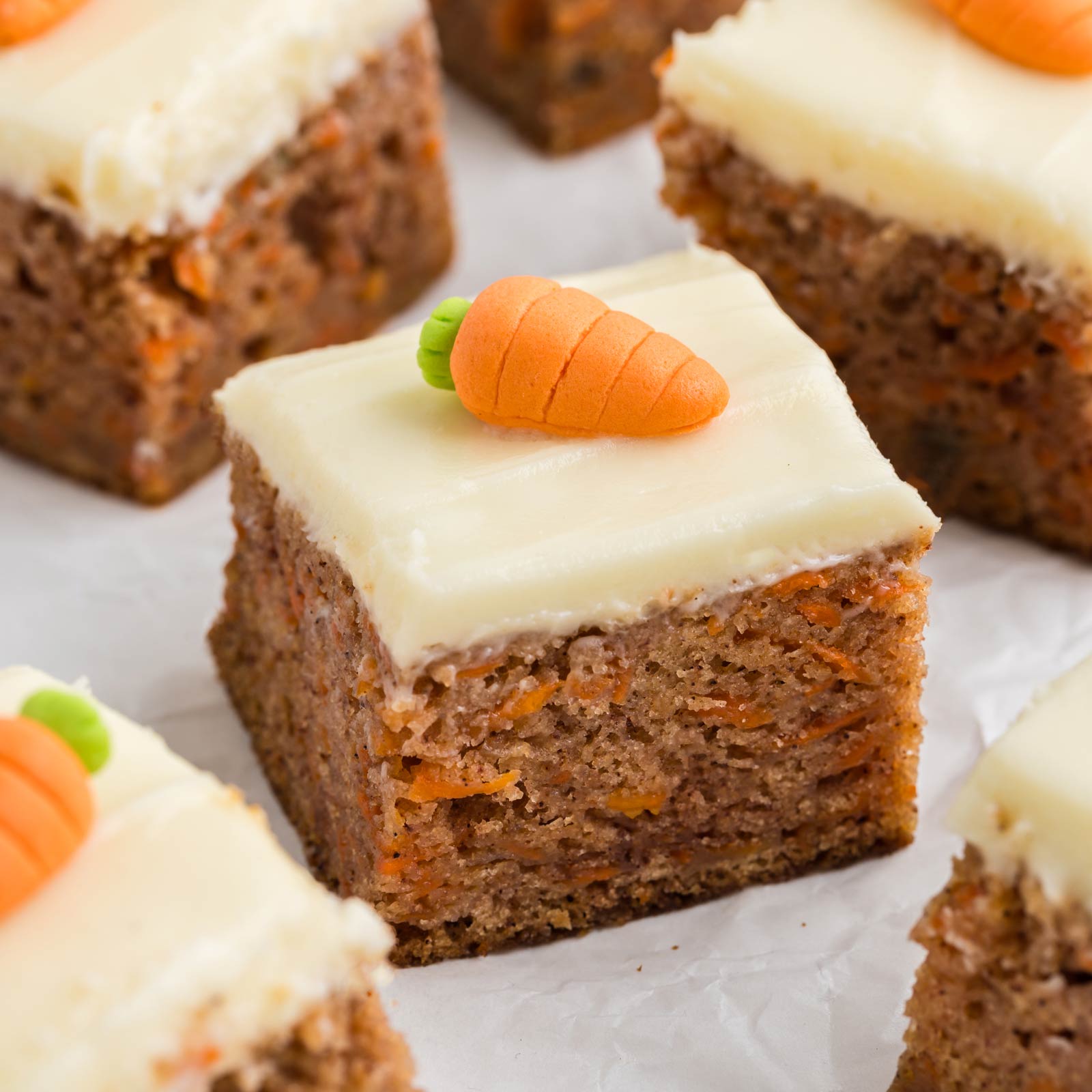 Carrot Cake Squares